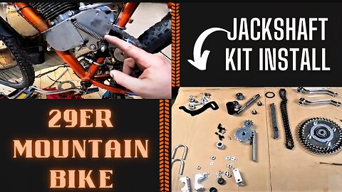 Jackshaft Kit / Shifter Kit Install On 29er Mountain Bike