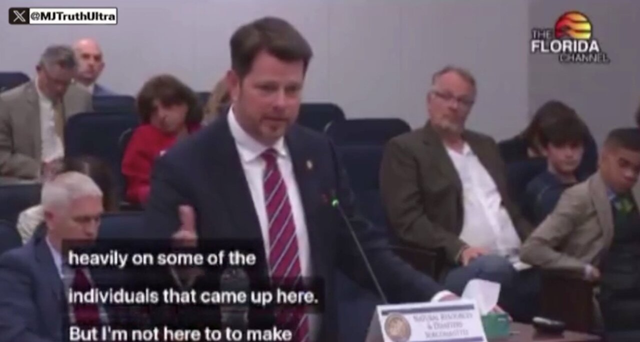 Florida Makes History by Banning Weather Modification(Chemtrails), with Unanimous 17-0 Vote!