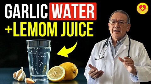 Live 100 Years Drink Garlic Water With Lemon Juice Daily And Transform Your Health 💧🧄🍋