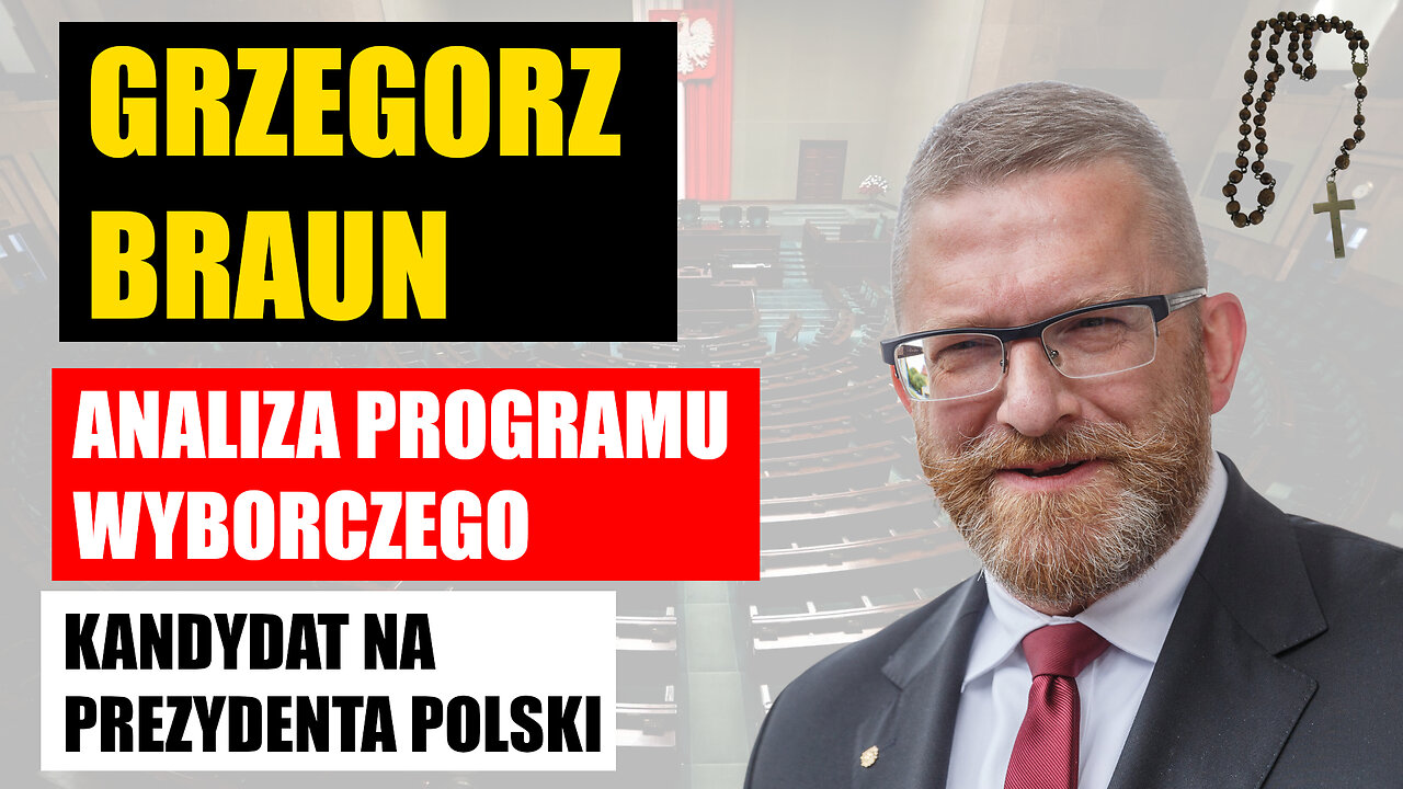 Grzegorz Braun - Analiza całego programu wyborczego | Kandydat na prezydenta Polski
