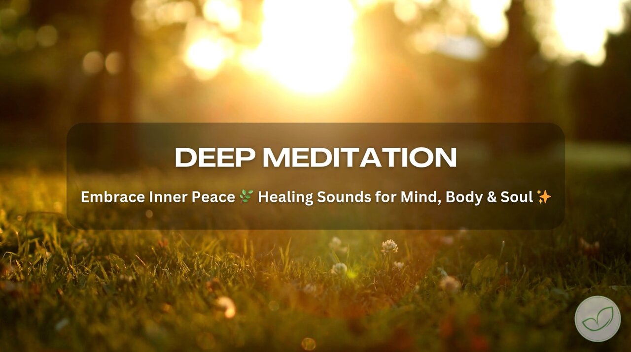 30-Minute Deep Meditation for Inner Peace & Mindfulness | Relaxing Music & Guided Practice