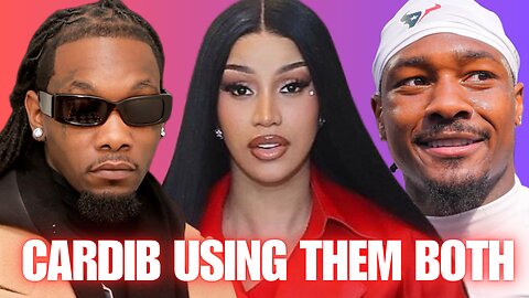CardiB Gushes Over Stefan Diggs Love For Her- Critics Says She's Using Him To Get Back At Offset