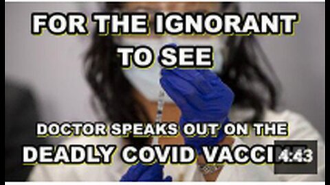 "Physician Reveals the Effects of Vaccines on Your Body"