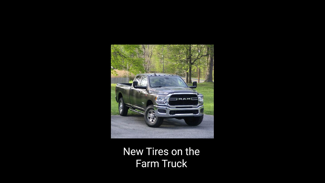 Yokohama Geolandar A/T XD tires on the Farm truck