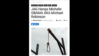 JAG Hangs Michelle OBAMA AKA Michael Robinson