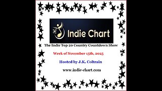 Indie Top 20 Country Countdown Show for November 15th, 2025