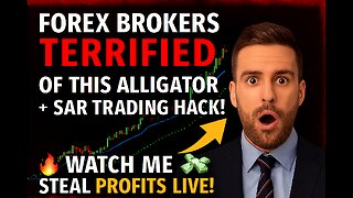 Brokers Are TERRIFIED Of This Alligator + SAR + Momentum Trading Hack Watch Me STEAL PROFITS LIVE 💸🔥