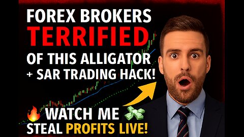 Brokers Are TERRIFIED Of This Alligator + SAR + Momentum Trading Hack Watch Me STEAL PROFITS LIVE 💸🔥