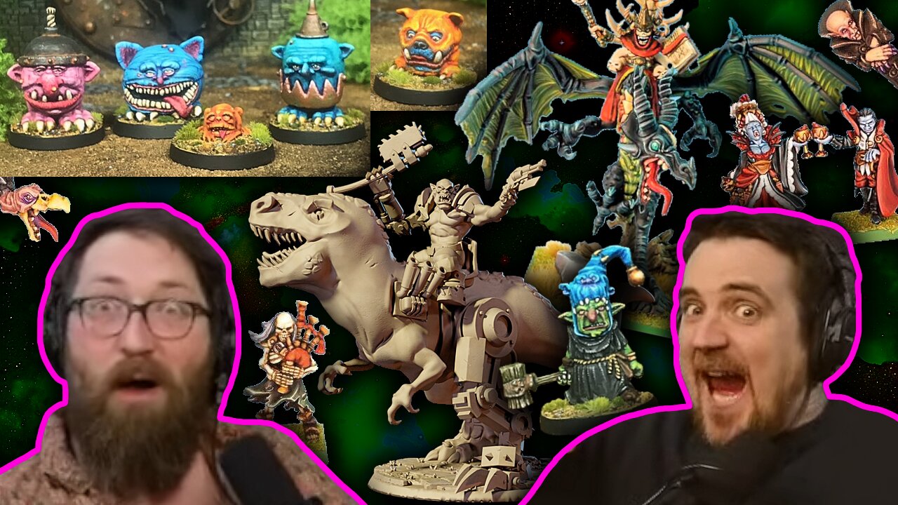 Kickstarter Miniatures 73 - Tom and Ben