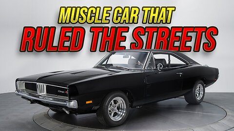 1969 Dodge Charger RT – The Muscle Car That Ruled the Streets