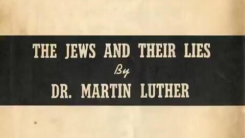 The Jews and Their Lies by Martin Luther (Audiobook)