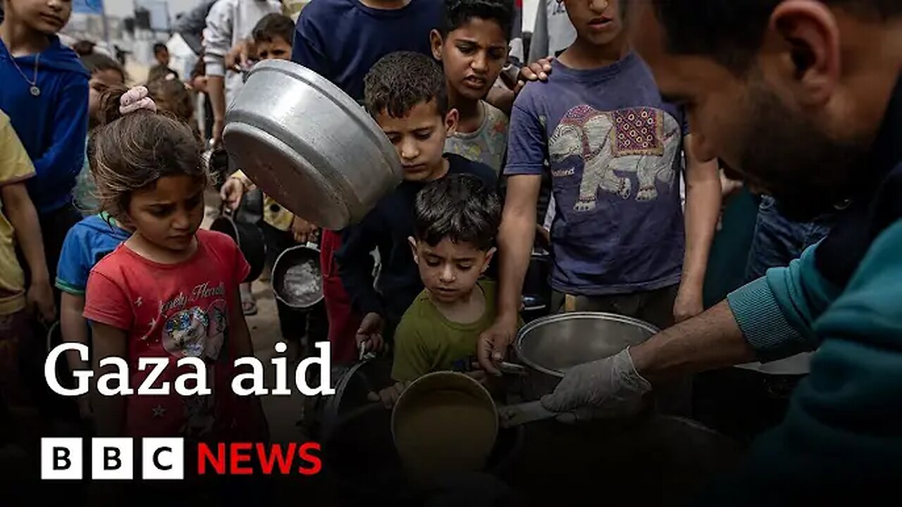 Israel to allow ‘basic amount’ of aid into Gaza | BBC News