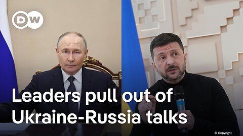 Zelenskyy leaves Turkey after Putin was not going to join the Russian delegation | DW News