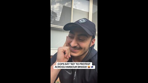 COPS SAY ‘NO’ TO PROTEST ACROSS HARBOUR BRIDGE! 🤬 🇦🇺