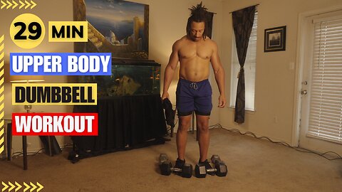 29-Minute Upper-Body Dumbbell Workout | Shoulders, Chest & Arms