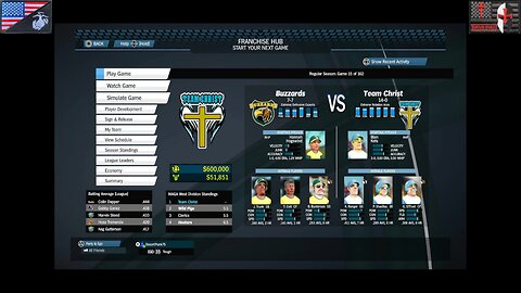 Based Sportsball 2025: Regular Season - Game #15 [Team Christ vs. Buzzards]