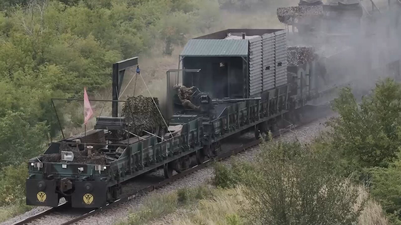 Conoce el tren blindado ruso Yeniséi