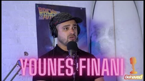 Younes Finani bij podcast behaved