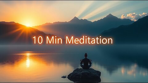 🧘 10 Min Meditation Music | Relaxing 🎶 Stress Relief 🌿 Calming Vibes ✨