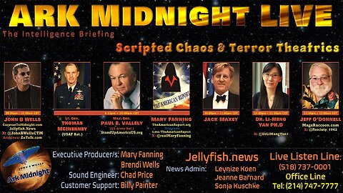 The Intelligence Briefing /Scripted Chaos & Terror Theatrics - John B Wells LIVE