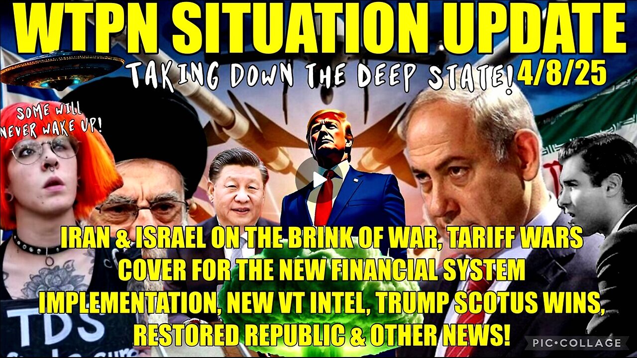 Dismantling the DS, China tariff war, QFS reset, SCOTUS WINS, Iran/Israel war, Rest. Rep. & more.