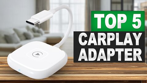 Top 5 BEST Wireless Apple Carplay Adapters 2025