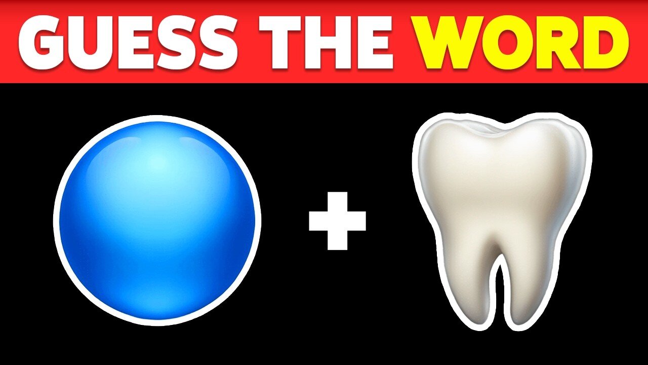 Guess the WORD by Emojis? | Emoji Quiz 2025 | Quiz Blitz