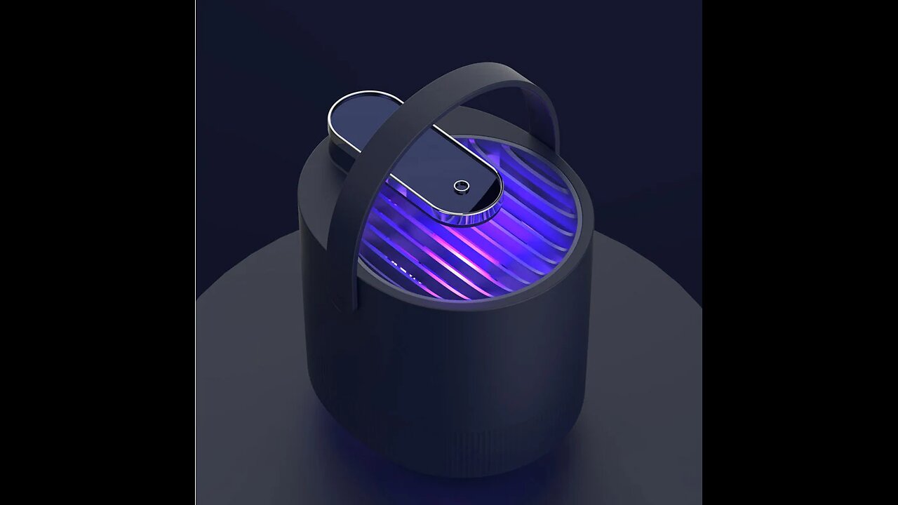 Portable Electronic Mosquito Killer, with One-touch Control, Easy-to-clean Design & Powerful Motor
