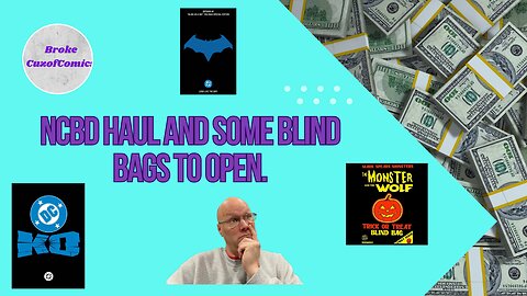 New Comic Book Day Haul for the month of October 2025.