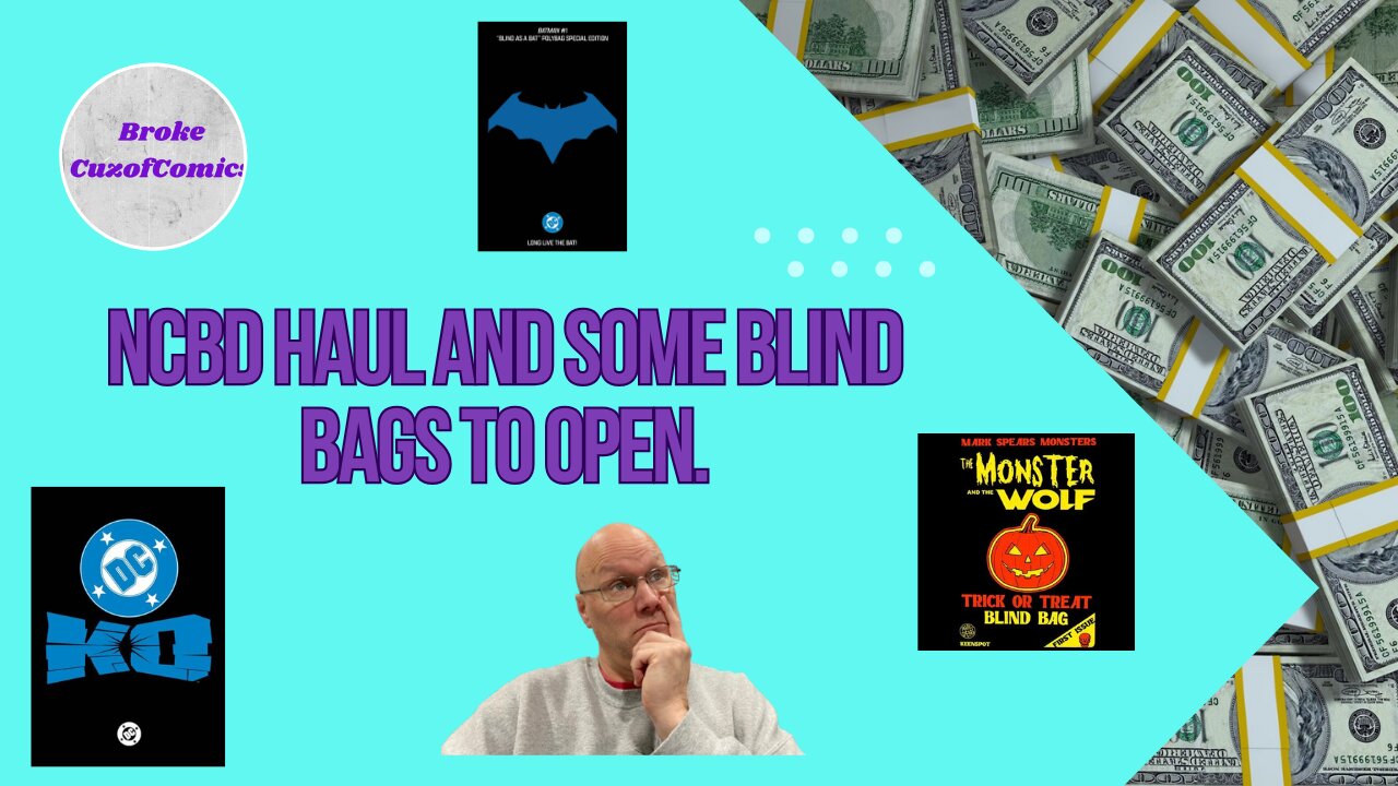 New Comic Book Day Haul for the month of October 2025.