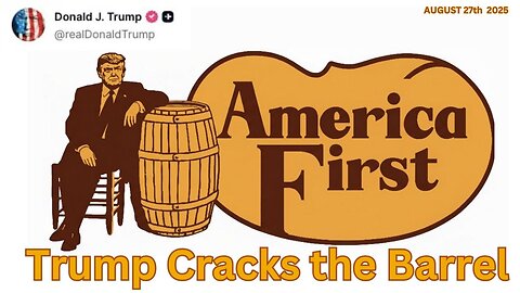 Trump Cracks The Barrel