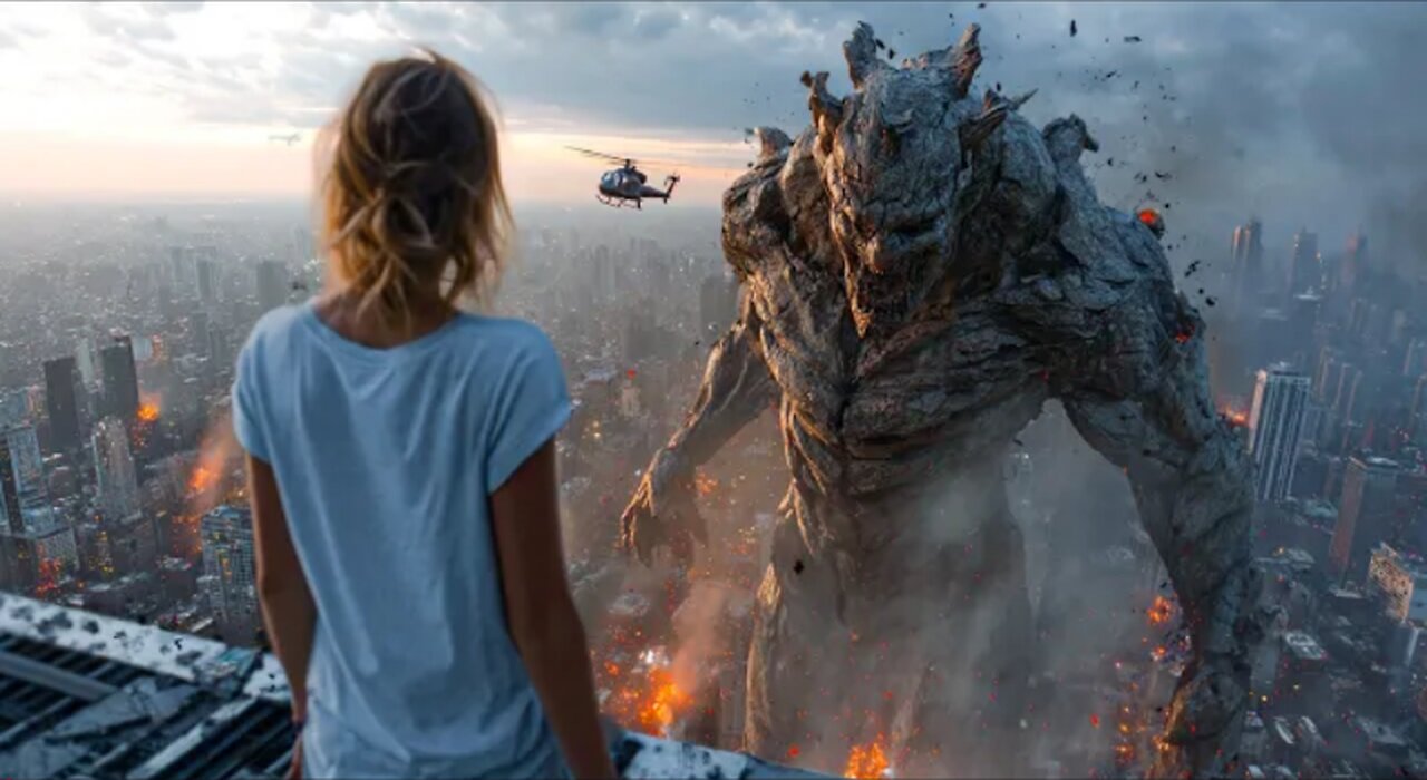 Girl Wakes Up to Discover She is Controlling a Giant Creature with Her Movements