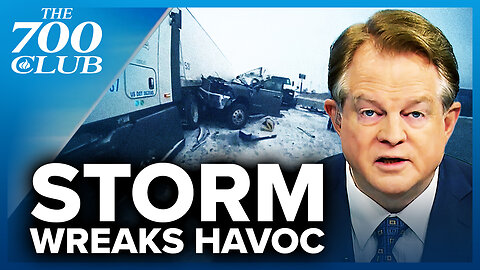 The Destructive Impact Of The Ice Storm Across The U.S. | The 700 Club