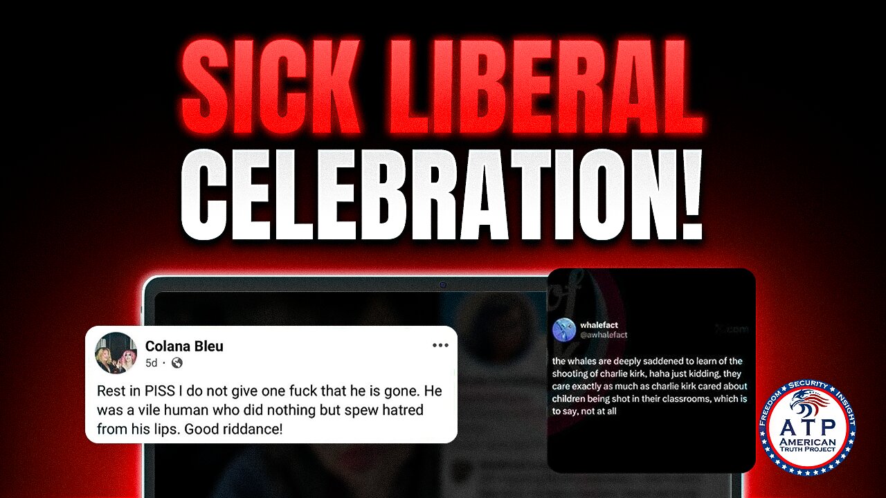 SICK CELEBRATION-- LIBERALS FLOOD SOCIAL MEDIA WITH HATE OVER CHARLIE KIRK'S ASSASSINATION