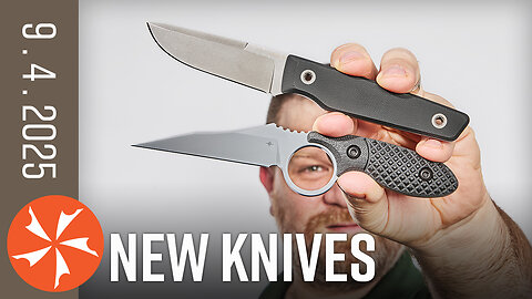 You've Been Waiting On These! - New Knives September 4th, 2025 at KnifeCenter