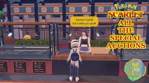 Pokémon Scarlet: All the Special Auctions.