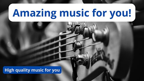 High quality music for you! Jazz and Blues!