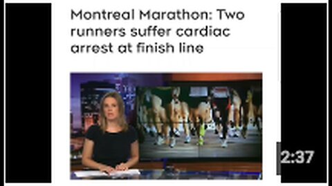 Montreal Marathon - 2 Cardiac Arrests at Finish Line 🥴