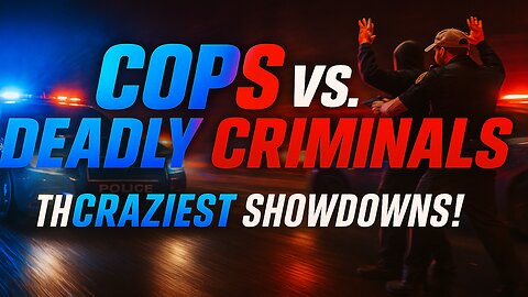 🚨🚨 Cops vs. Deadly Criminals: The Craziest Showdowns!