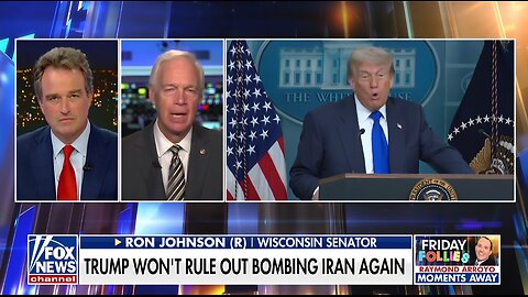 Sen Ron Johnson: Trump Least Likely To Get Us Into A Long-term Foreign War