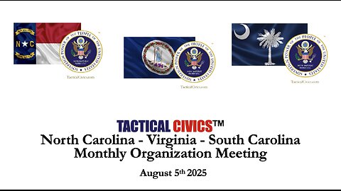 August 2025 Regional Business Meeting NC, SC & VA