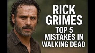 WALKING DEAD: RICK GRIMES' TOP 5 MISTAKES