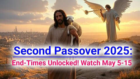 Second Passover 2025 | End-Times Unlocked | Watch June 9-13 #SecondPassover #rapture