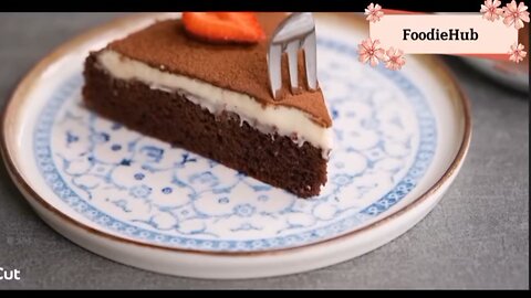 🍫 Cocoa Cream Tart | Melt-in-Your-Mouth Dessert ☕