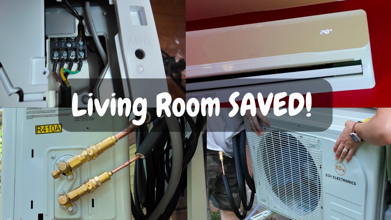 Installing the EG4 12000 BTU Mini Split – Full Setup + 1 Month Review!