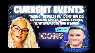 CURRENT WORLD EVENTS, COSMIC ENERGIES & THE AWAKENING WAVE | Convo w/ Anina & BIG ZIG from ICONS [cc]