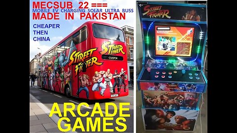 CHEAPEST ARCADE GAME MANUFACTURER IN PAKISTAN , DELL 10K SP x 6K OP , RV SOLAR SYSTEM , SOLAR BUSS