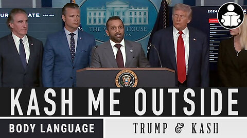 Body Language - Kash & Trump press conference
