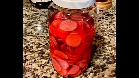 Pickled Radishes