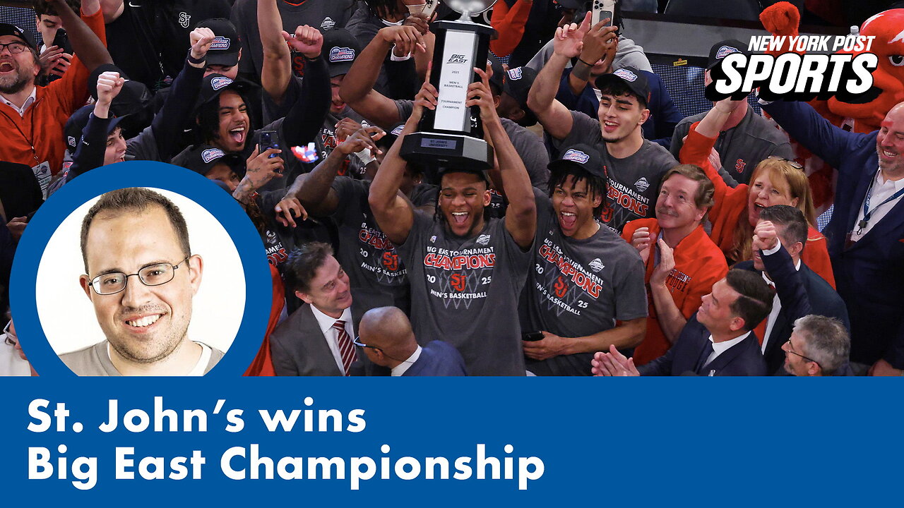 St. John's caps a MAGICAL season with their first Big East title in 25 years